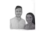 draw a custom realistic pencil family portrait or group from photo